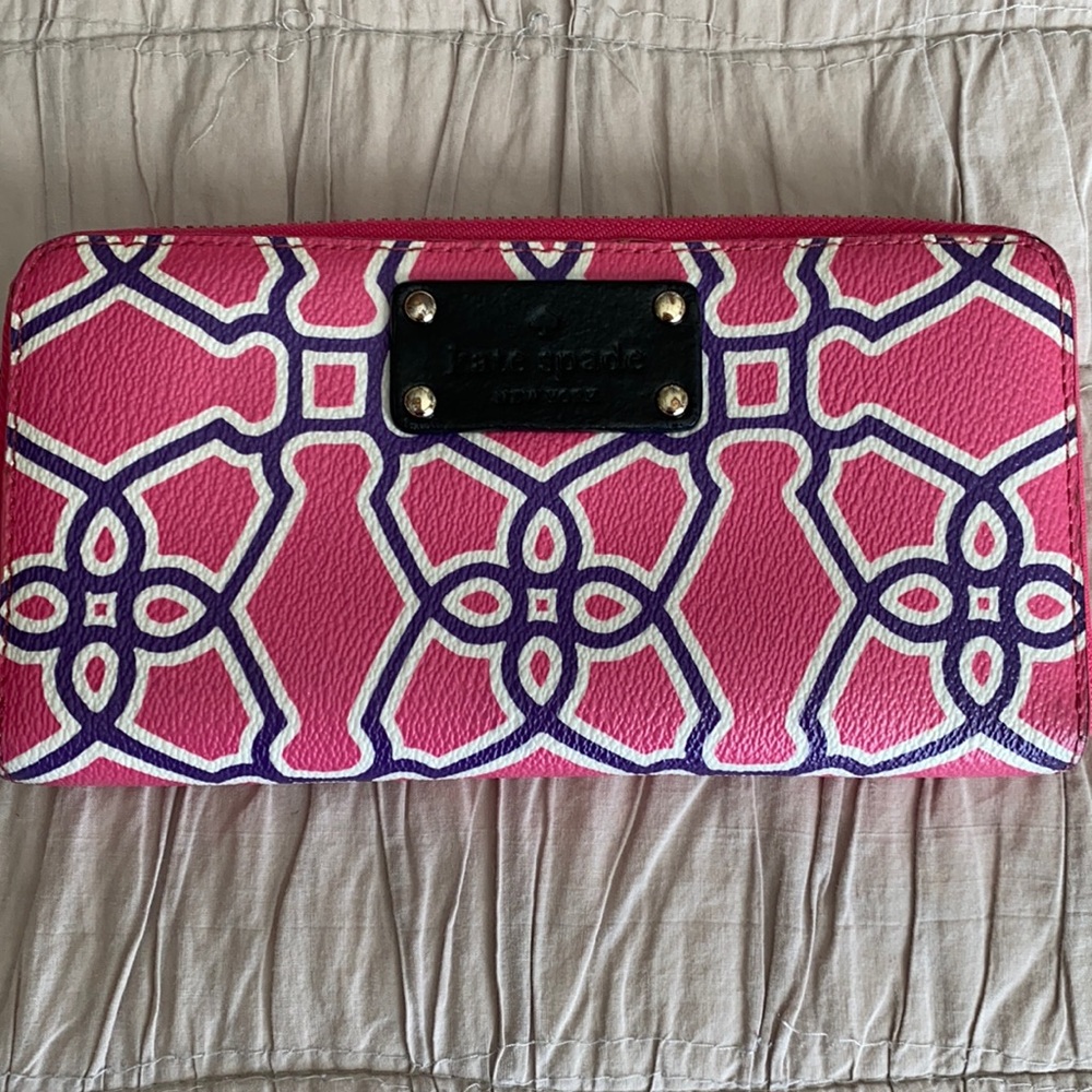 Authentic Kate Spade Large Bifold Wallet